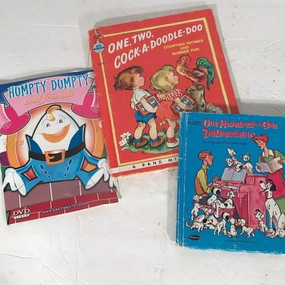 Disney and Vintage Children's Book DVD Bundle - Picture 1 of 5